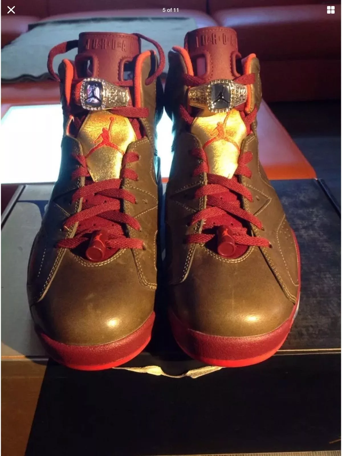 Nike Hi Top Sneakers Nike AIR JORDAN 6 Cigar