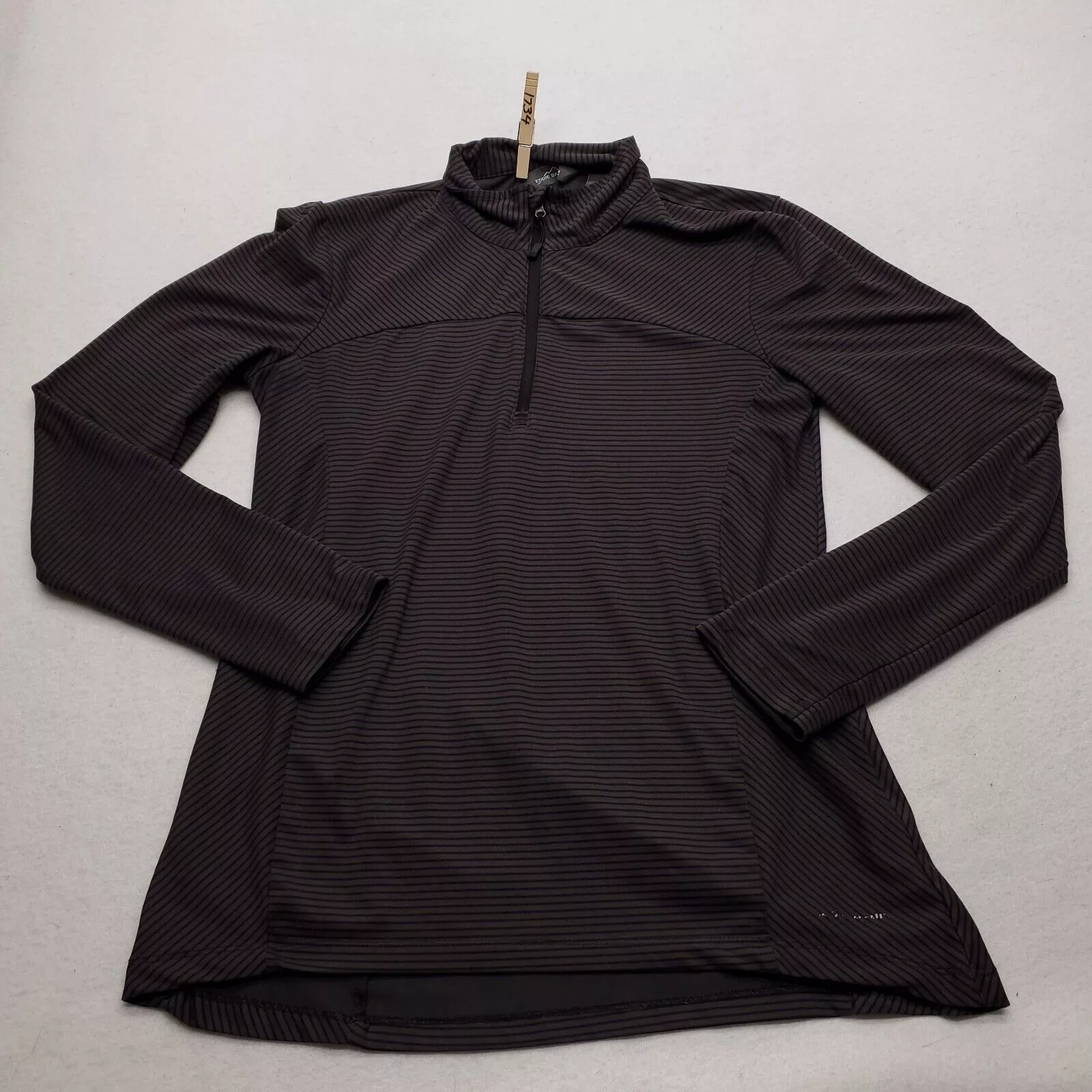 Eddie Bauer Jackets Eddie Bauer 1/4 Zip Up Pullover Jacket Womens Size M Gray