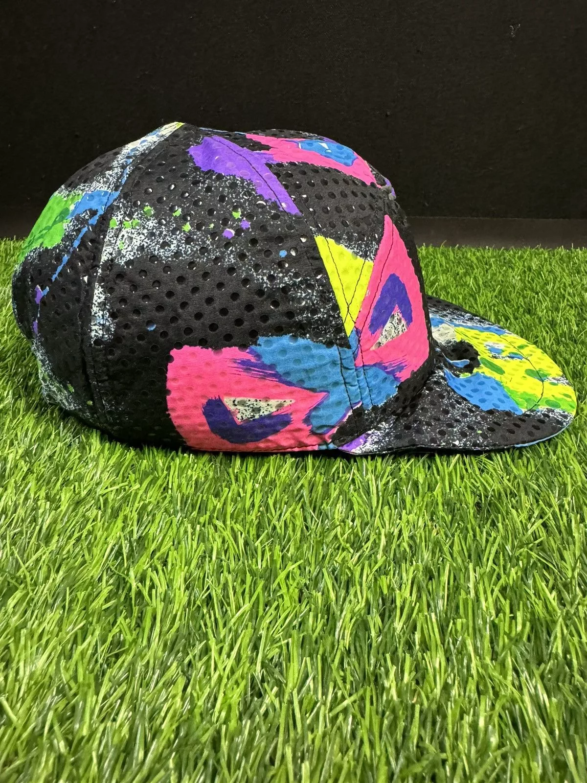 Japanese Brand Hats Japanese Brand × Vintage vintage 90’ colourway full cap Multi Streetwear