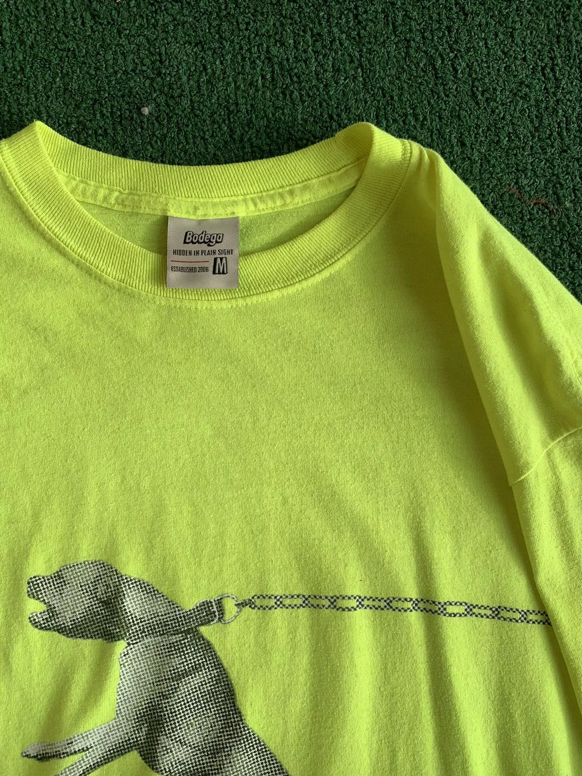 Bodega Long Sleeve T Shirts Bodega tee Green