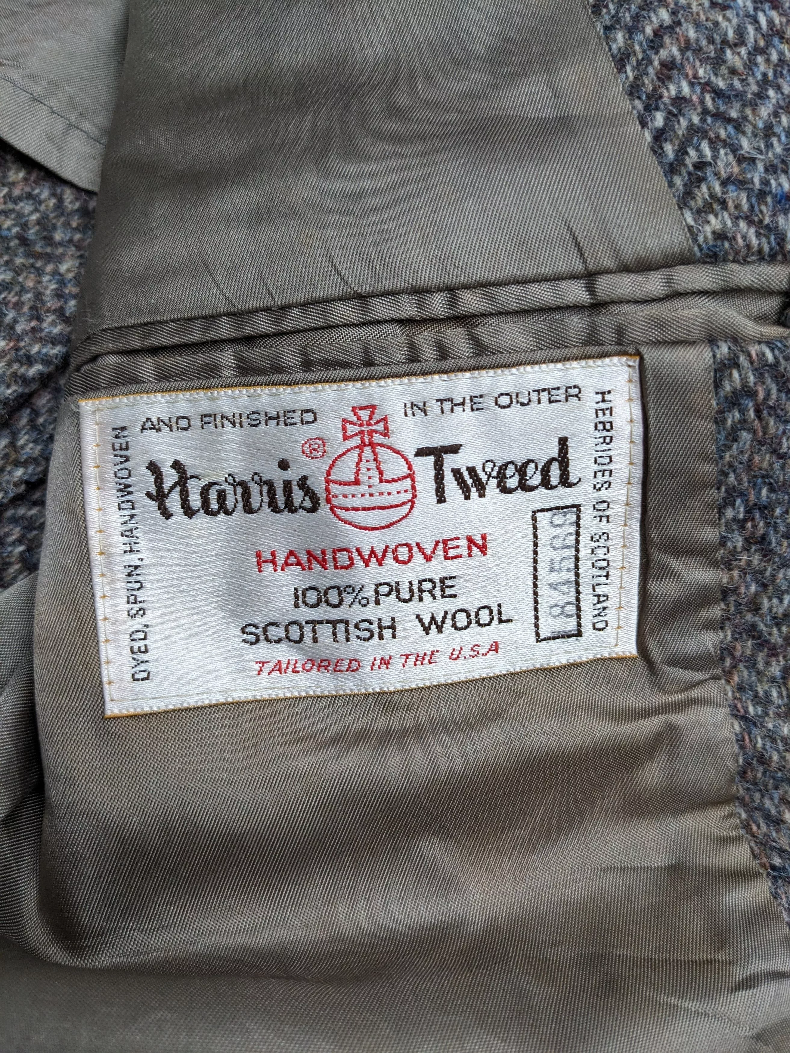 Harris Tweed Light Jackets Harris Tweed HARIS TWEED SCOTTISH WOOL BLAZER Multi