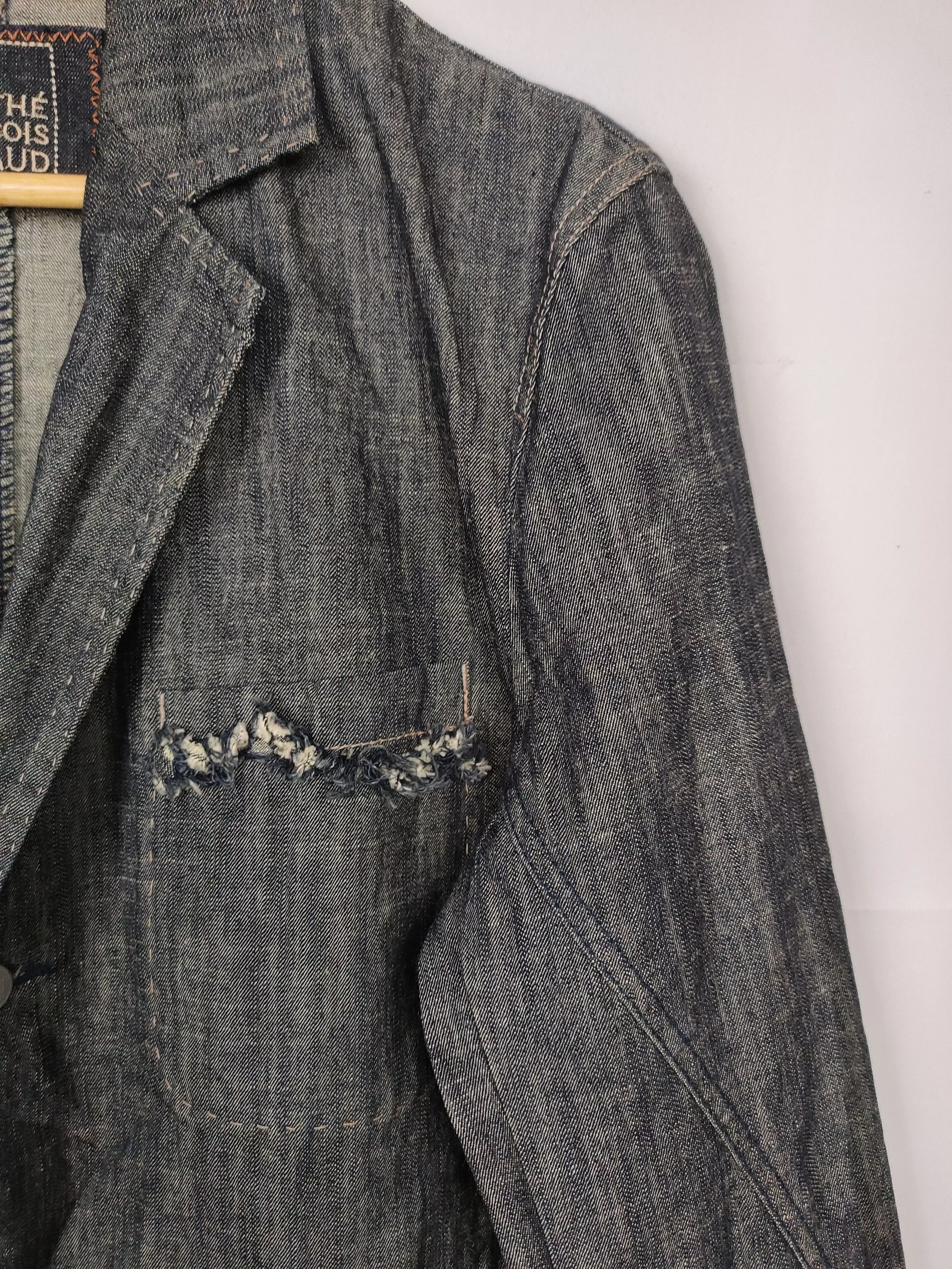 Marithe + Francois Girbaud Denim Jackets Marithe + Francois Girbaud MFG Fashion Stylist Chore Jacket Gray