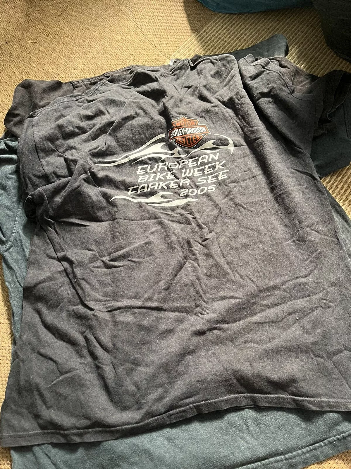 Harley Davidson Short Sleeve T Shirts x5 T-Shirt Harley Davidson Black