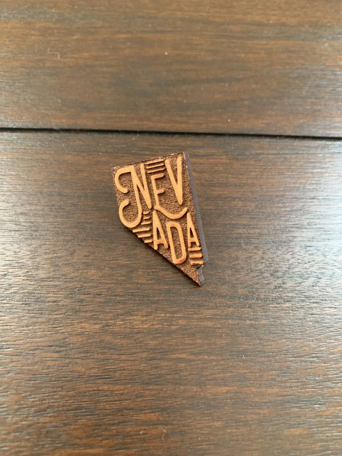 Hat Club Miscellaneous Hat Club Nevada pin / hat pin Brown