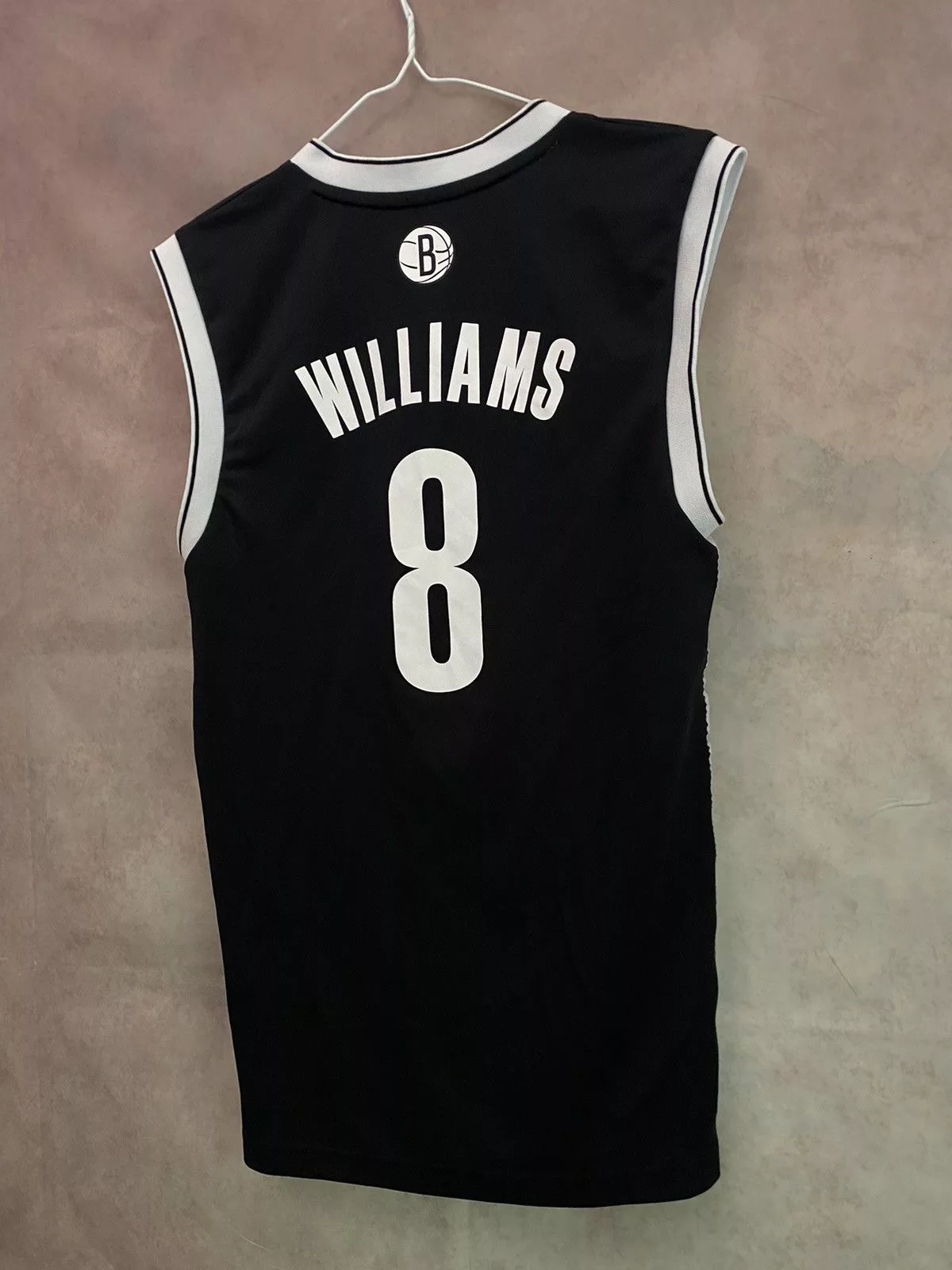 Adidas Jerseys Adidas × NBA NBA Adidas Brooklyn Nets Basketball Deron Williams #8 Jersey Black Streetwear