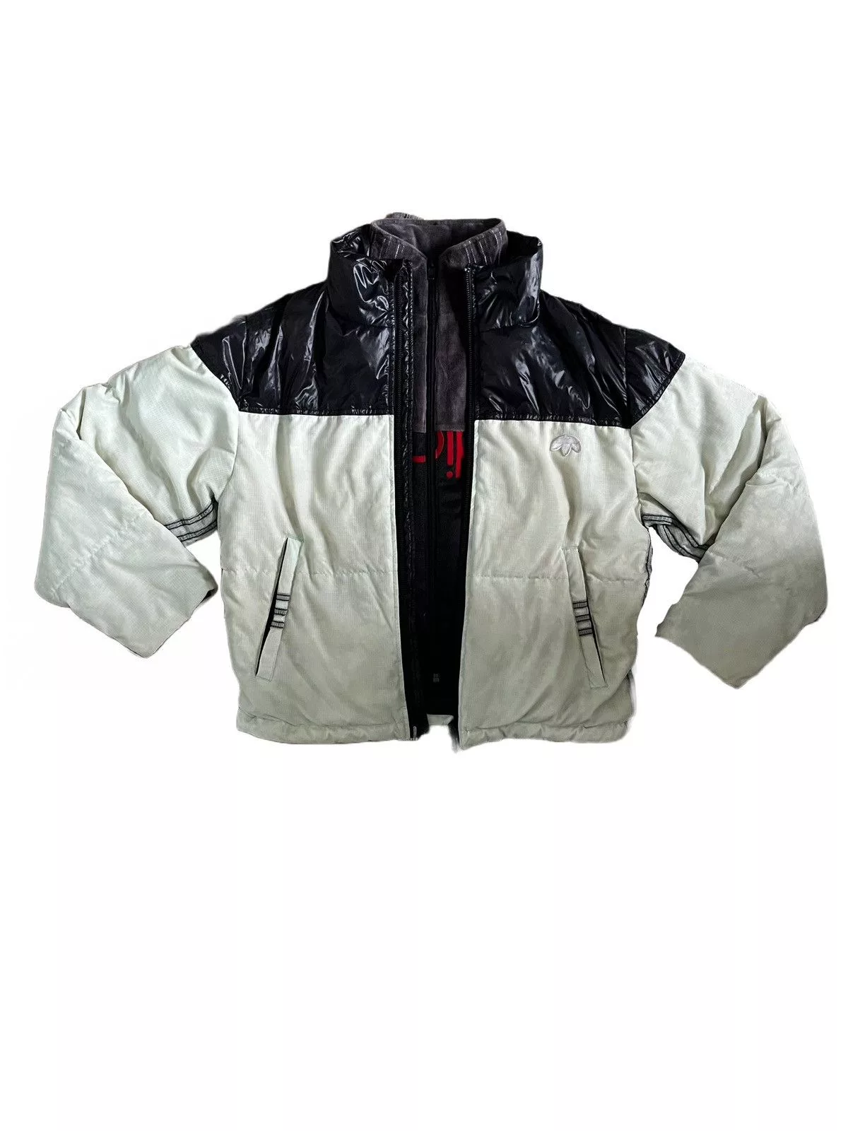 Adidas Heavy Coats Adidas × Alexander Wang Alexander Wang X adidas disjoin puffer jacket White