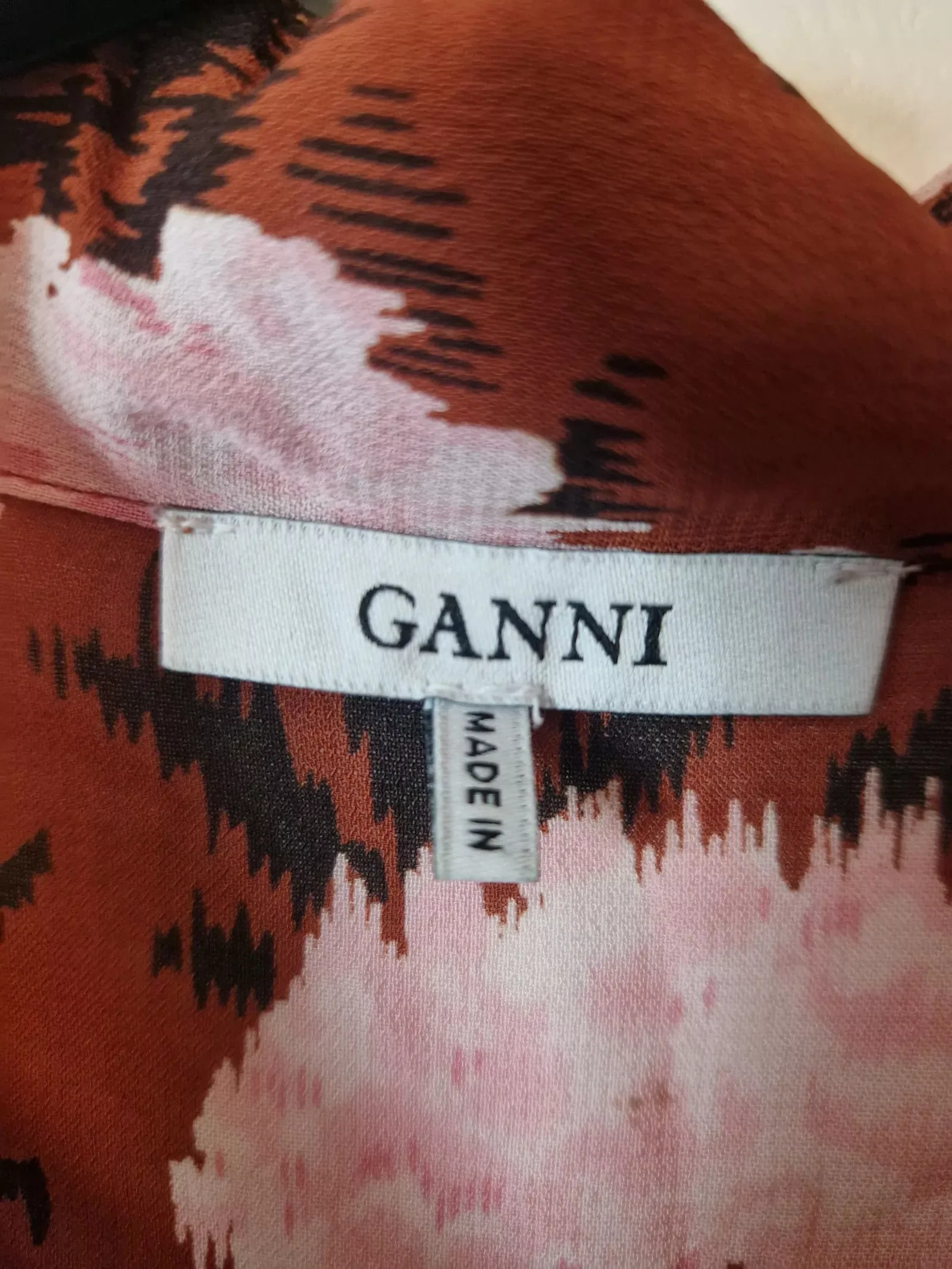 Ganni Blouses Ganni Blouse Brown