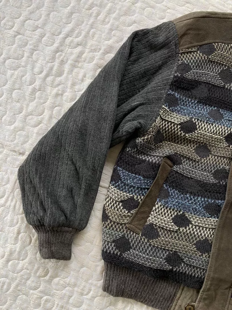 Mossimo Light Jackets Mossimo Knit Jacket Gray