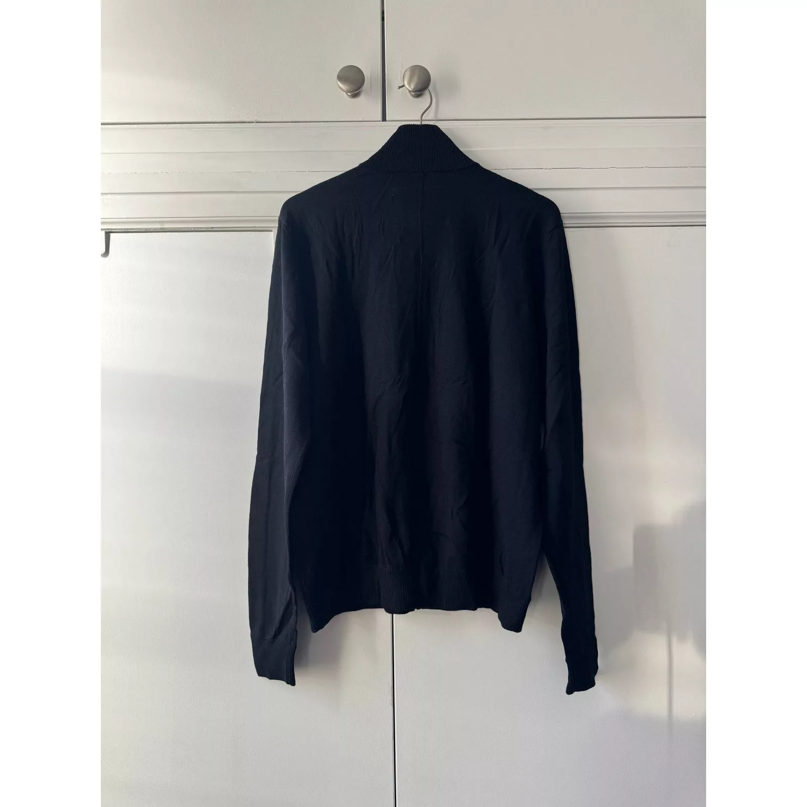 A-COLD-WALL* Sweaters Knitwear A-COLD-WALL* Full Zip Stand Collar Warm Up Jacket Black