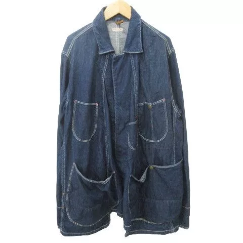 Kapital Denim Jackets kapital denim coverall jacket Purple