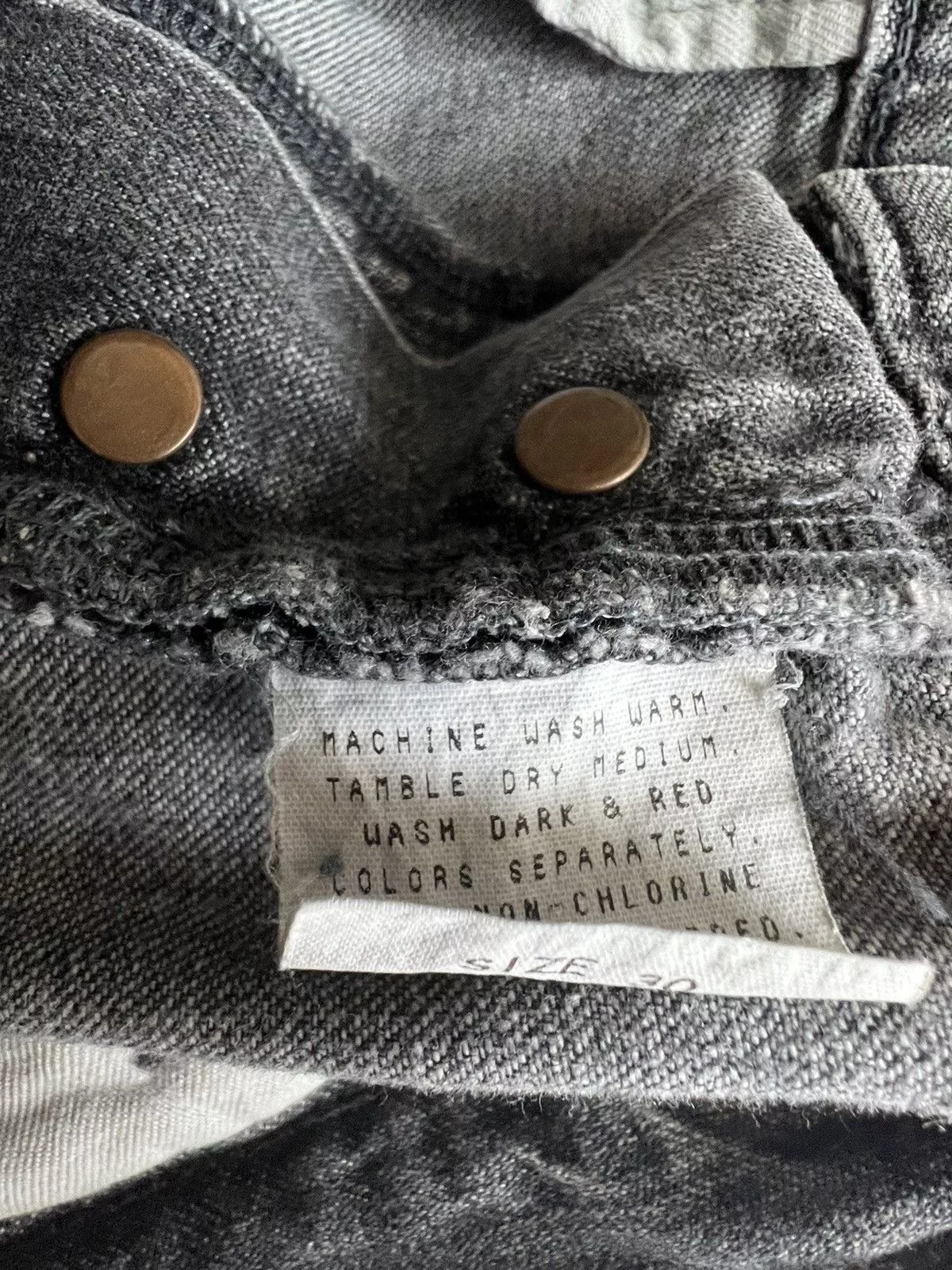 TALKING ABOUT THE ABSTRACTION Denim Talking About the Abstraction Jeans Gray