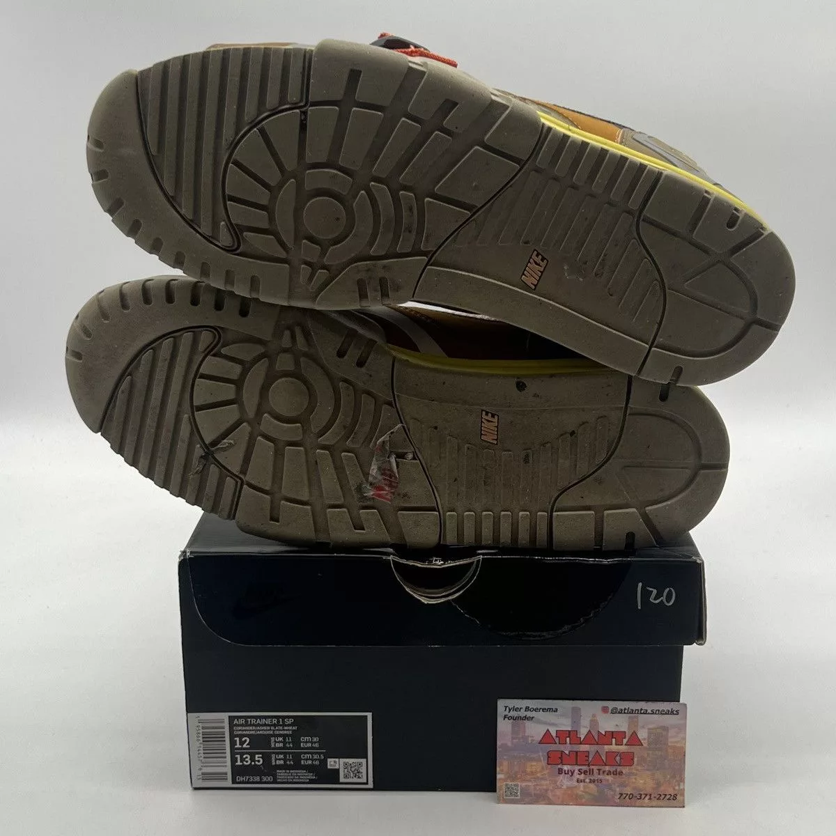 Nike Low Top Sneakers Nike Air trainer 1 coriander Yellow
