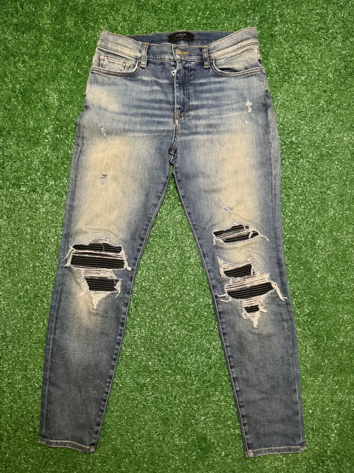 Amiri Denim Amiri MX1 Blue