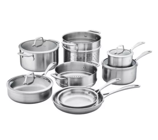 12 pc Spirit Stainless 3 Ply Set