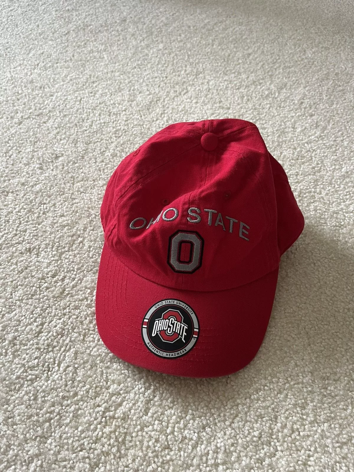 Other Hats Other Ohio State Baseball Cap Red