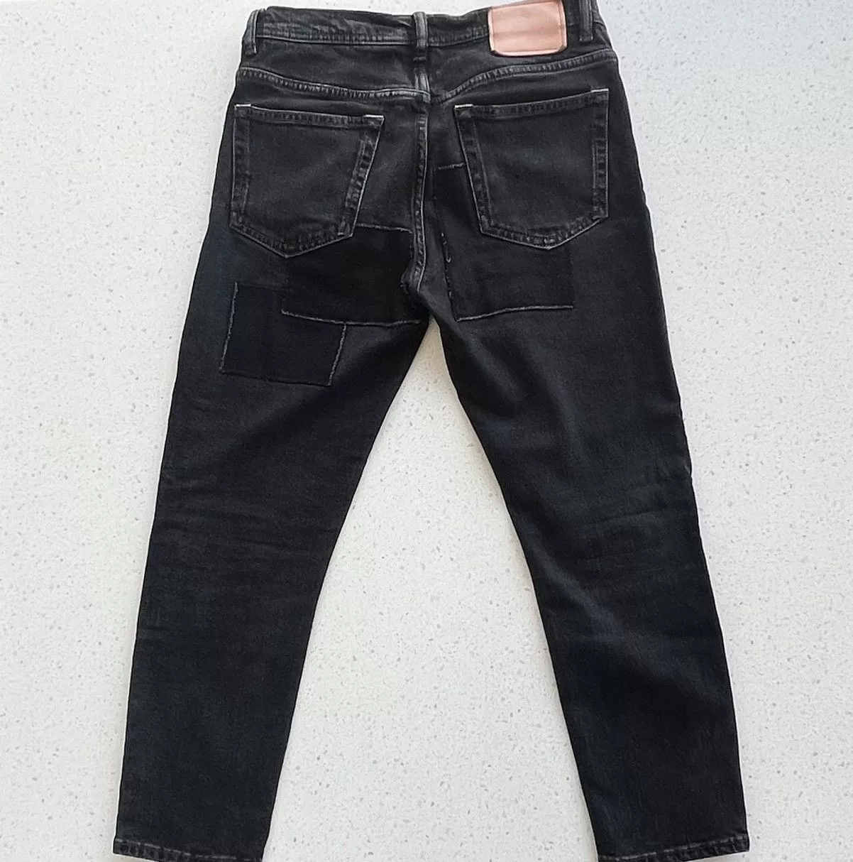 Acne Studios Denim Acne Studios Acne Bla Konst Patchwork Denim Black