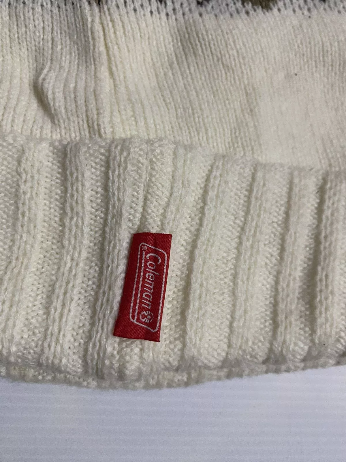 Coleman Hats Coleman Knitted Beanie Hat White