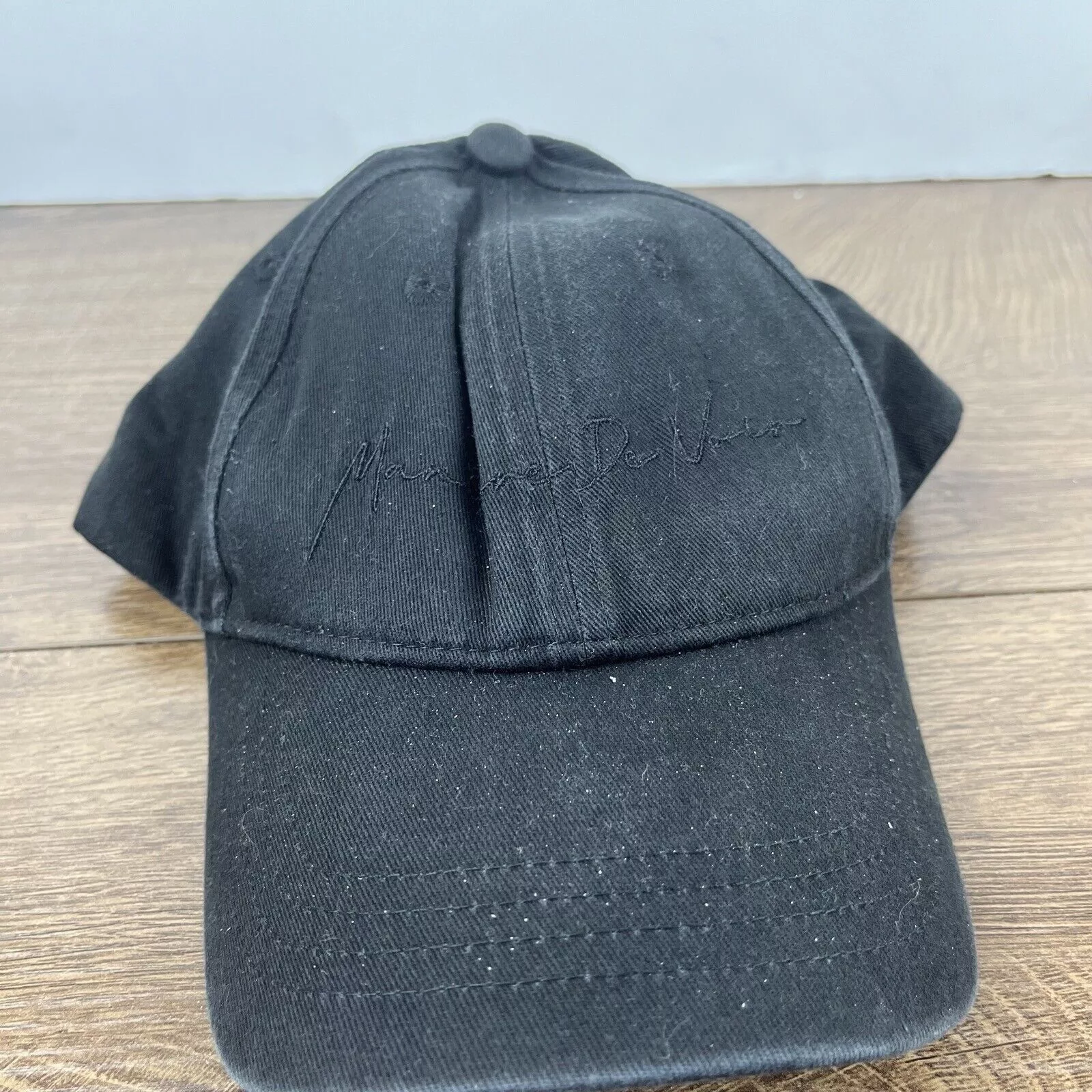 Other Hats Other Manier Der Noir Adjustable Hat Black Hat Adult Fit Black Hat
