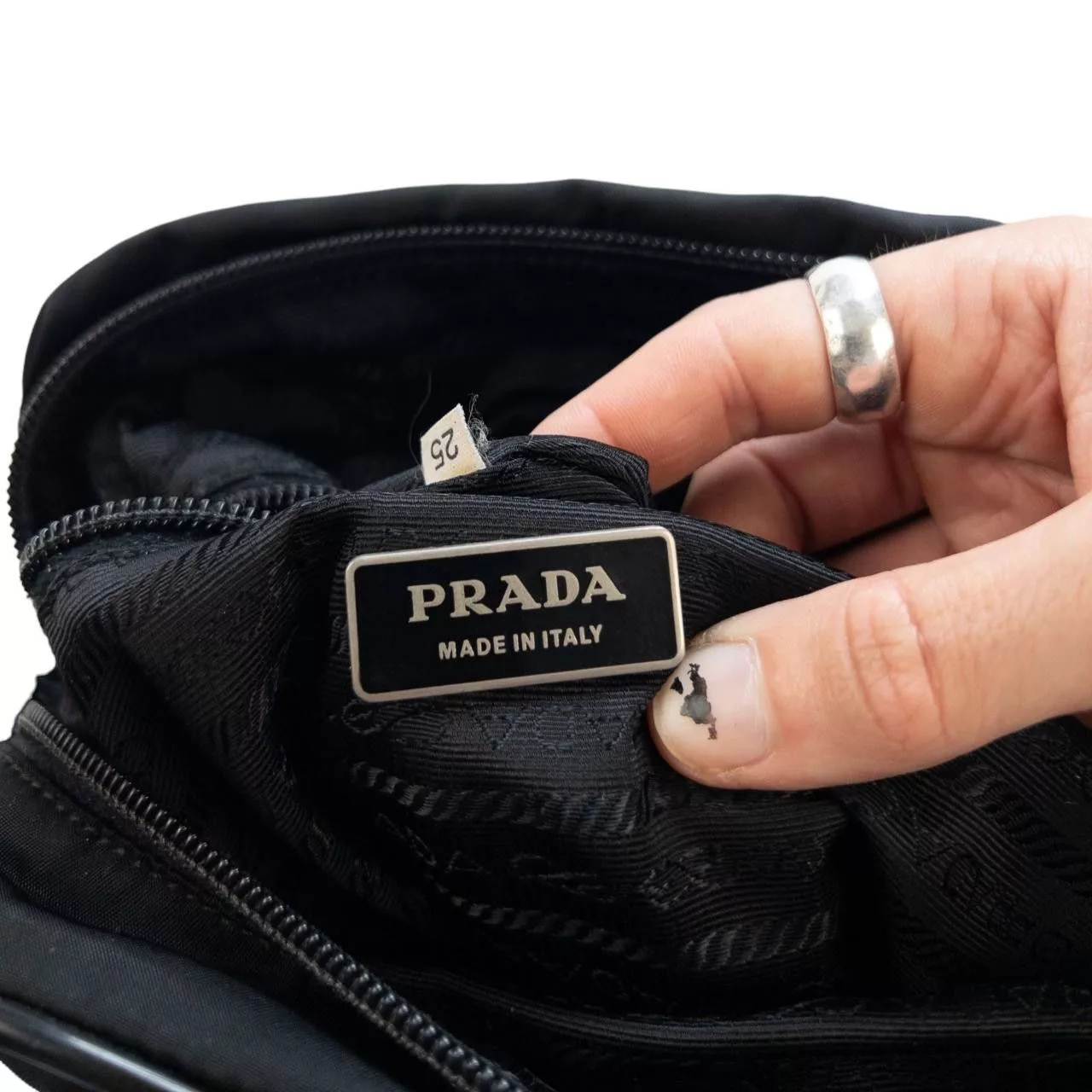 Prada Bags Luggage Vintage Prada Crossbody Bag Black