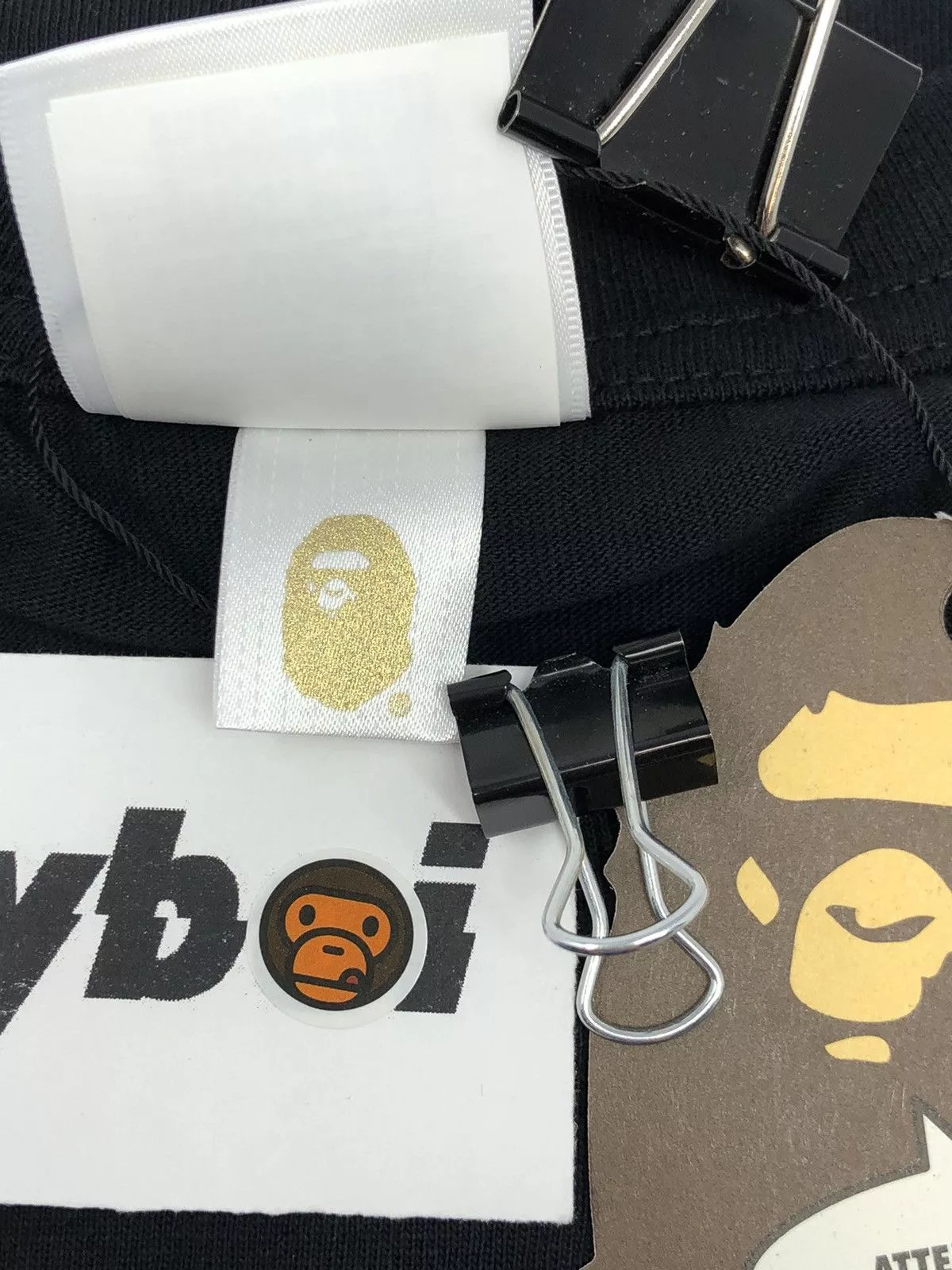 Bape Short Sleeve T Shirts BAPE Multi Camo Milo Shark Tee Black