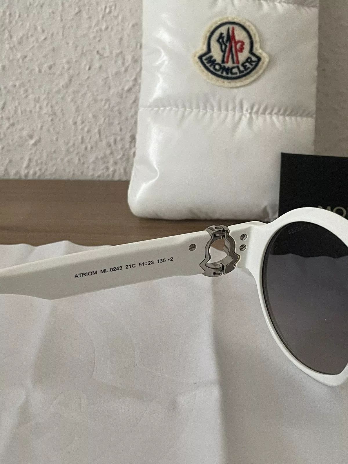 Moncler Sunglasses Sunglasses Moncler Atriom SG White