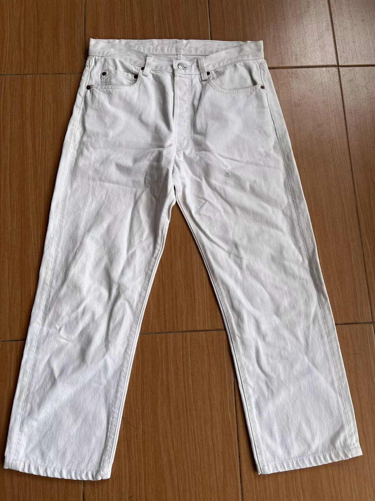 Levi's Denim Levi's × Vintage Vintage Levis 501 White