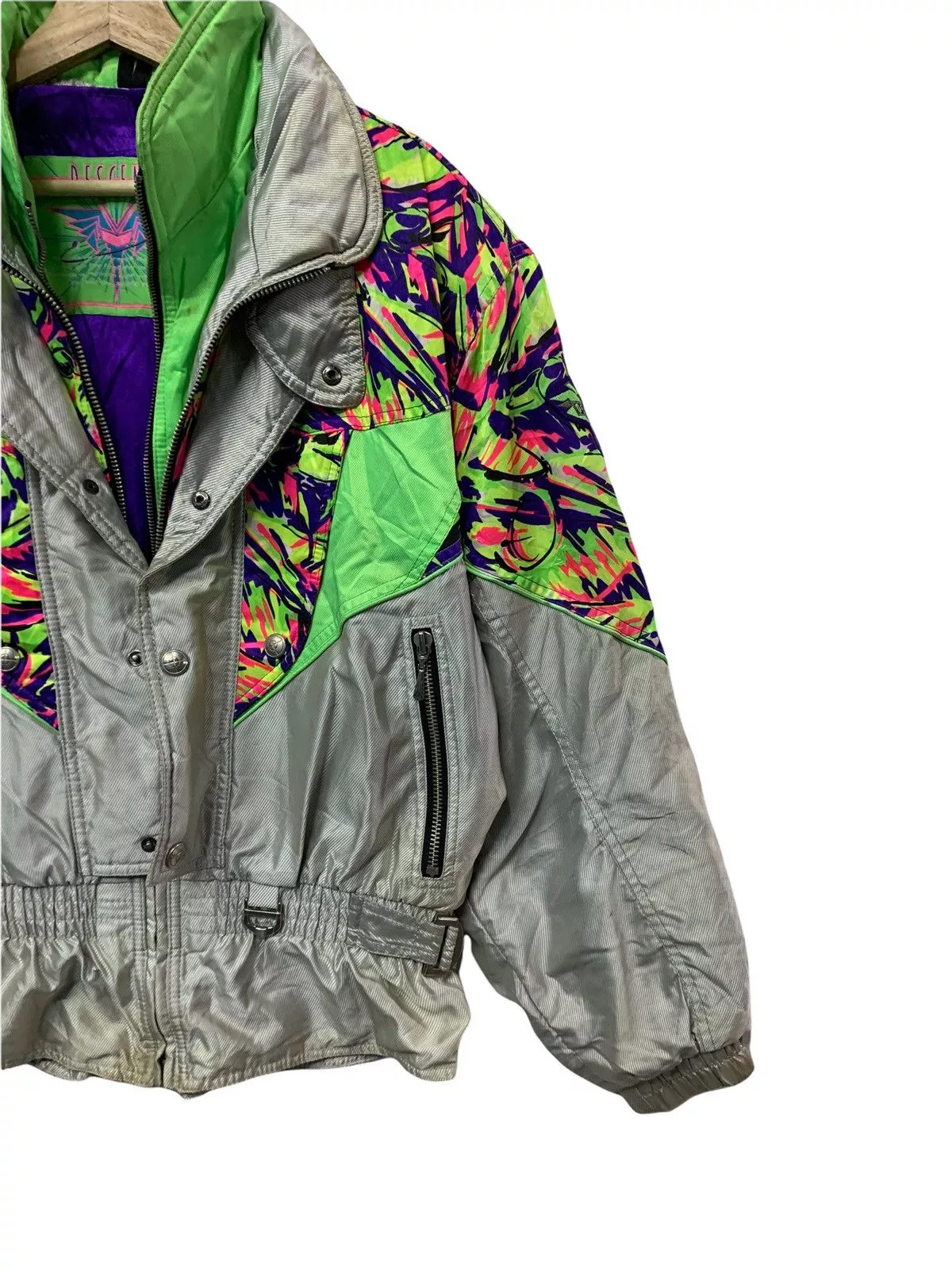 Descente Heavy Coats 🔥VTG DESCENTE MULTICOLOUR SKI JACKETS