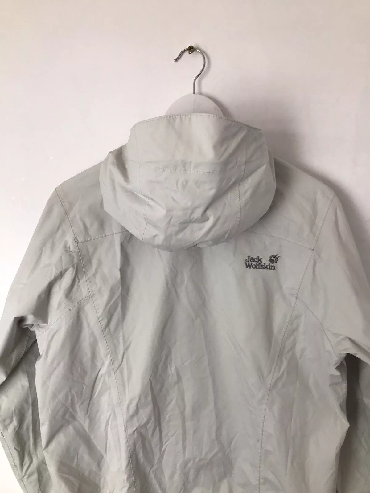 Goretex Light Jackets Goretex × Jack Wolfskin Jack Wolfskin Waterproof,Windbreaker Hooded Jacket White Gorpcore