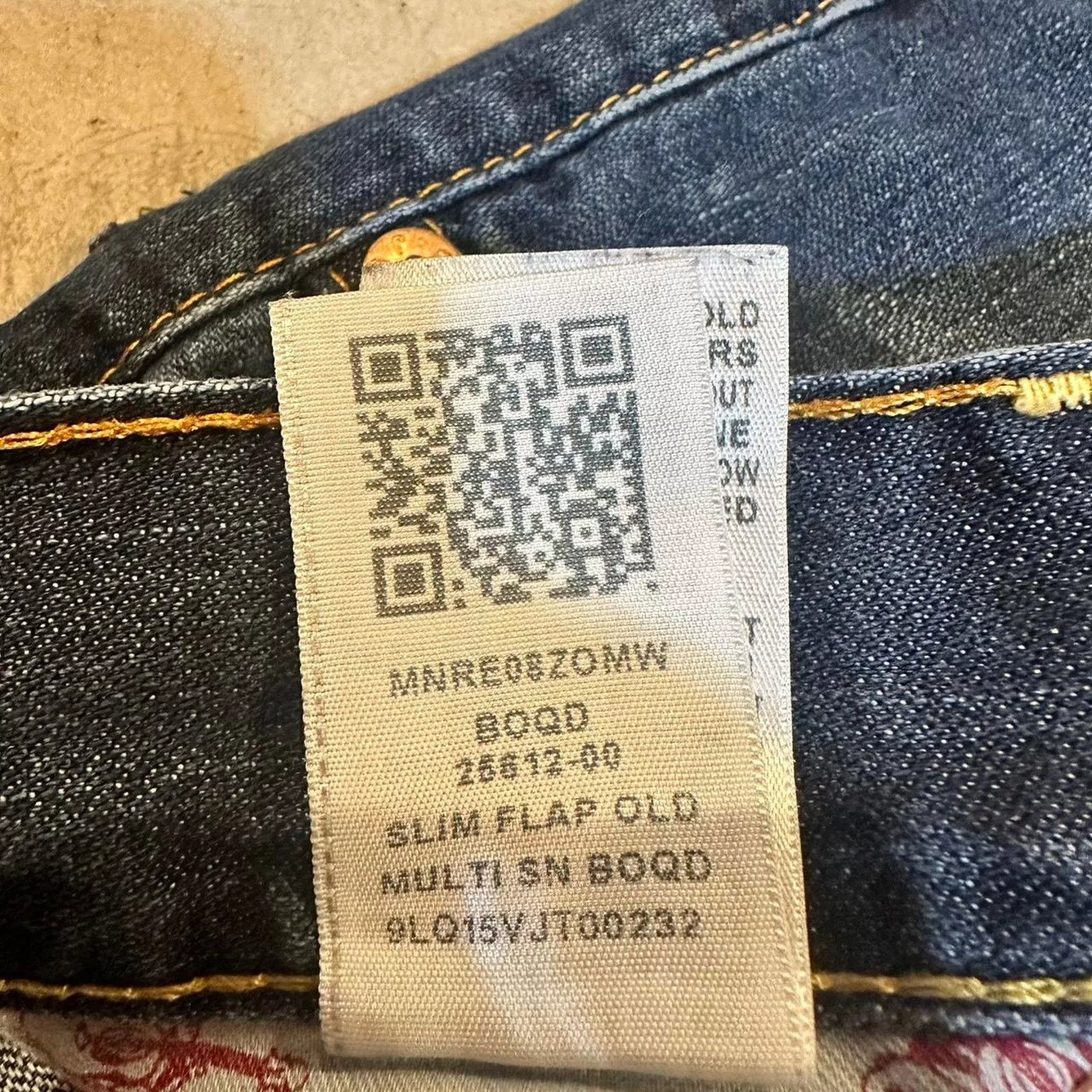 Y2K True Religion Denim Blue Slim Jeans Size 31x32