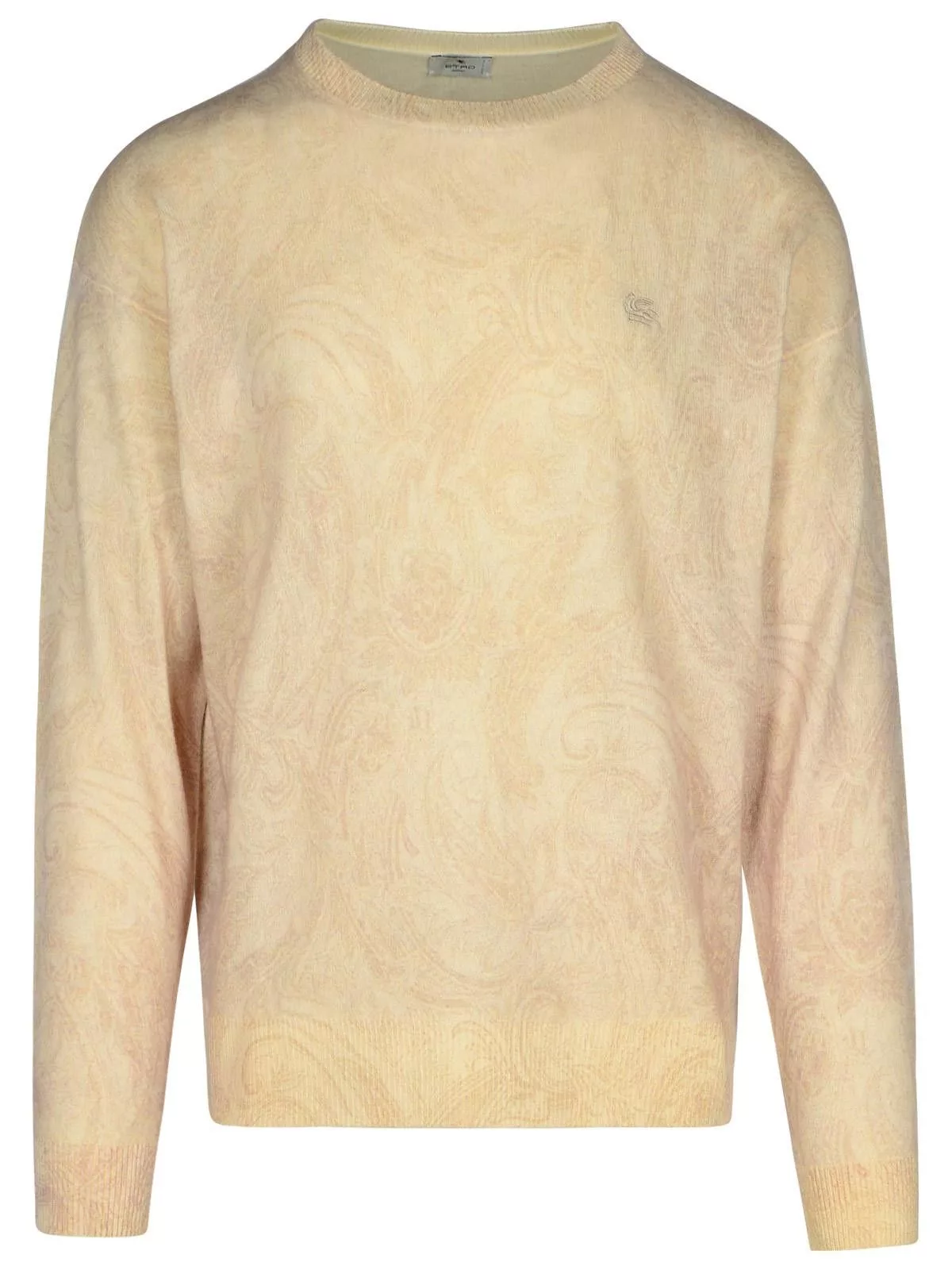 Etro Sweaters Knitwear ETRO 'Paisley' Ivory Wool Sweater Multi