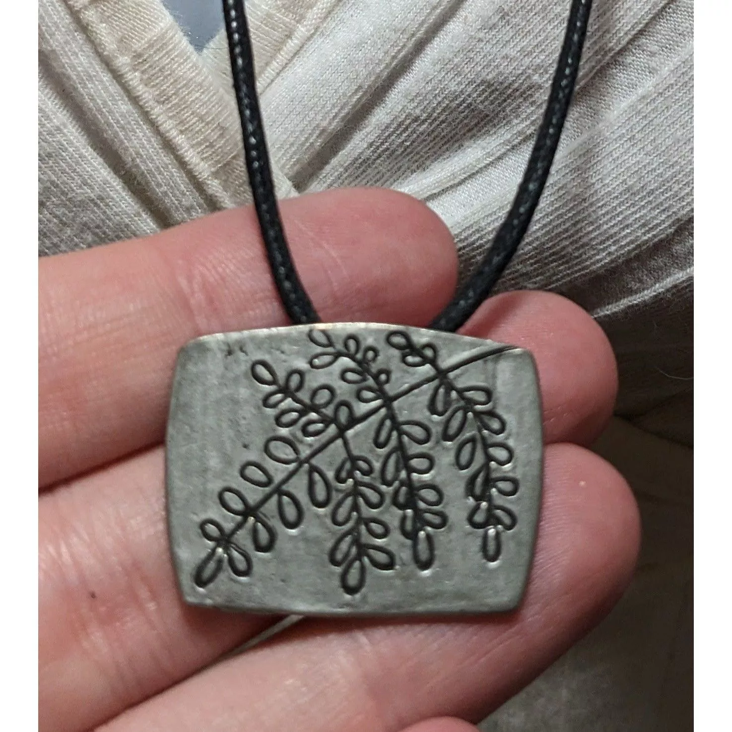 Other Necklaces Other Be Tender Silver Floral Neckalce
