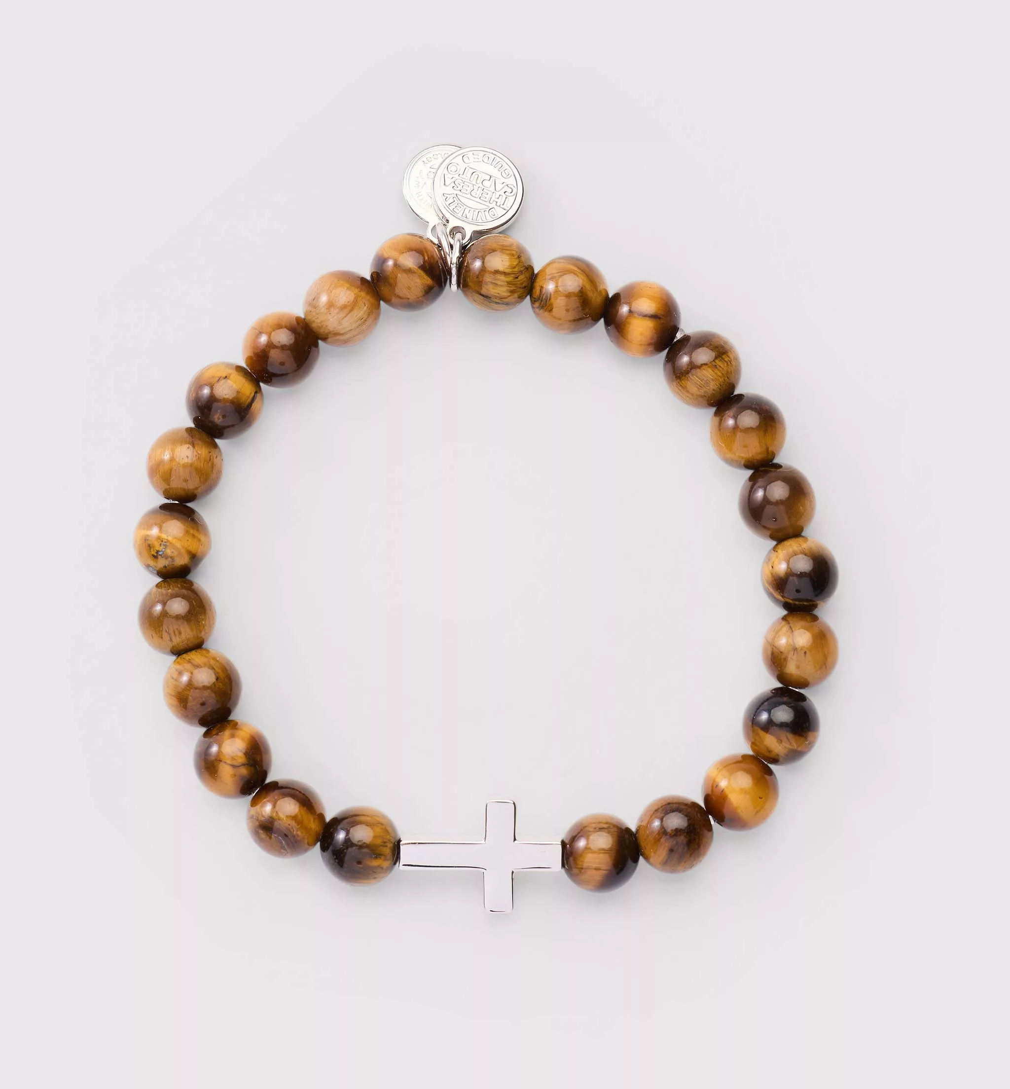 Divine Faith Tiger's Eye Stretch Bracelet