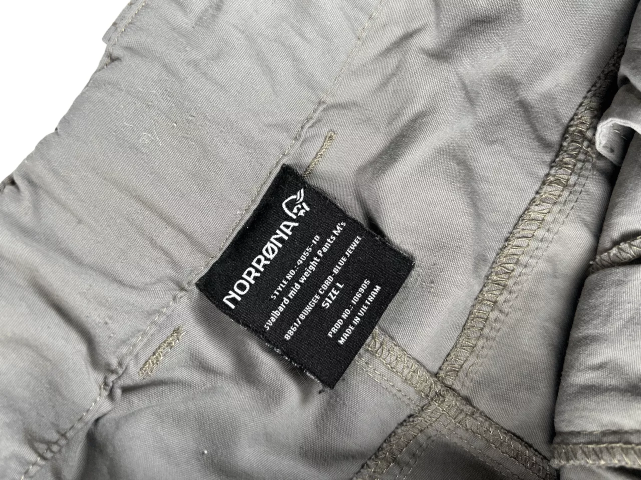 Norrona Casual Pants Norrona Svalbard tracking pants Soft-Shell Gray