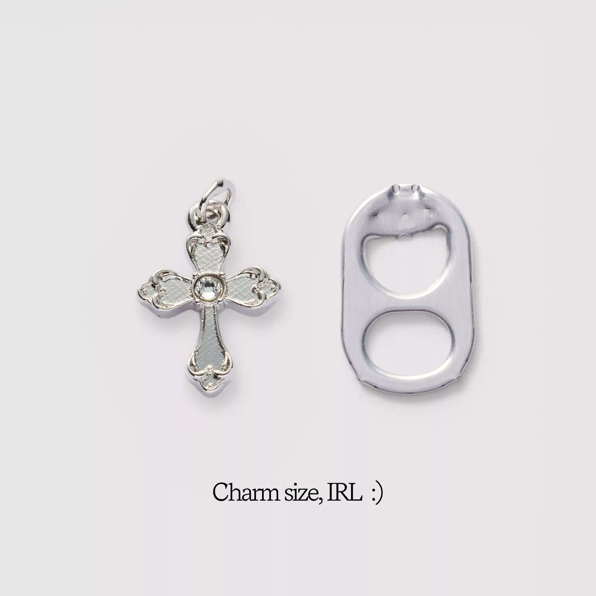 Guided Cross Charm