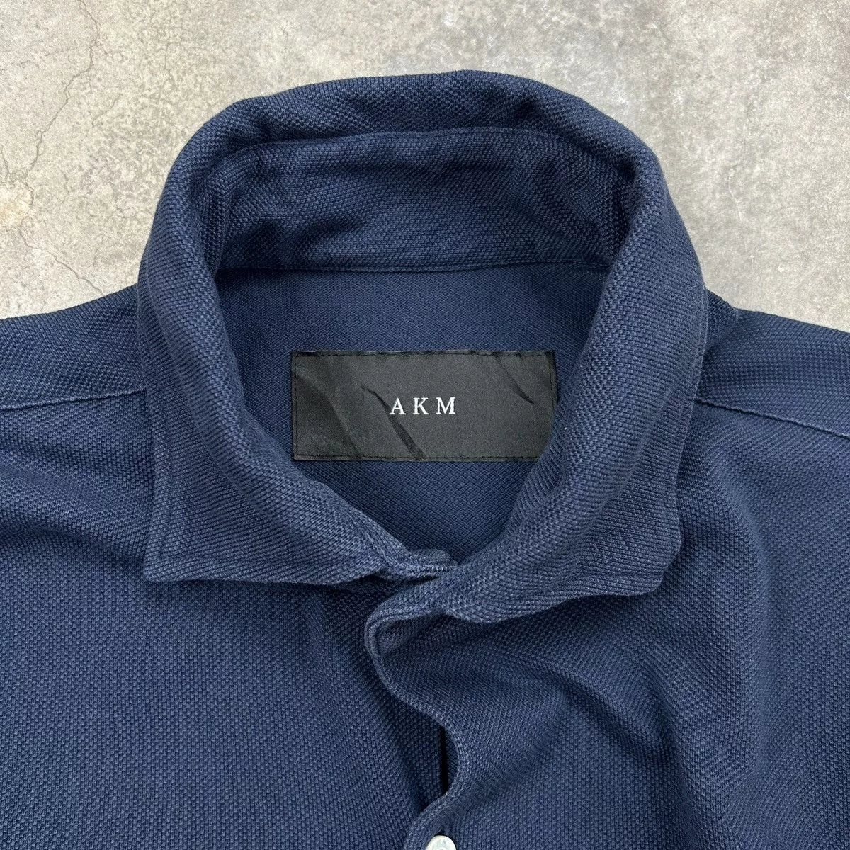 AKM Shirts Button Ups AKM Japan - Button Ups Blue