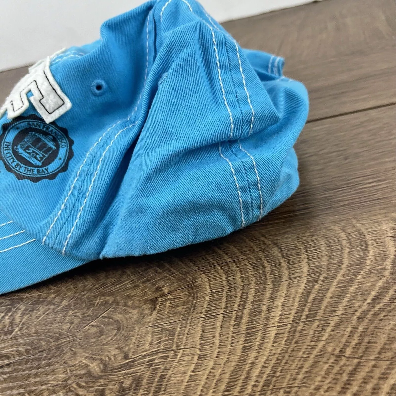 Other Hats Other San Francisco Hat City by the Bay Hat Blue Cap Adjustable Bl