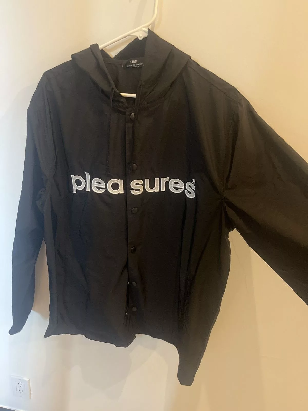 Pleasures Raincoats Pleasures × Vintage Pleasures Black Jacket
