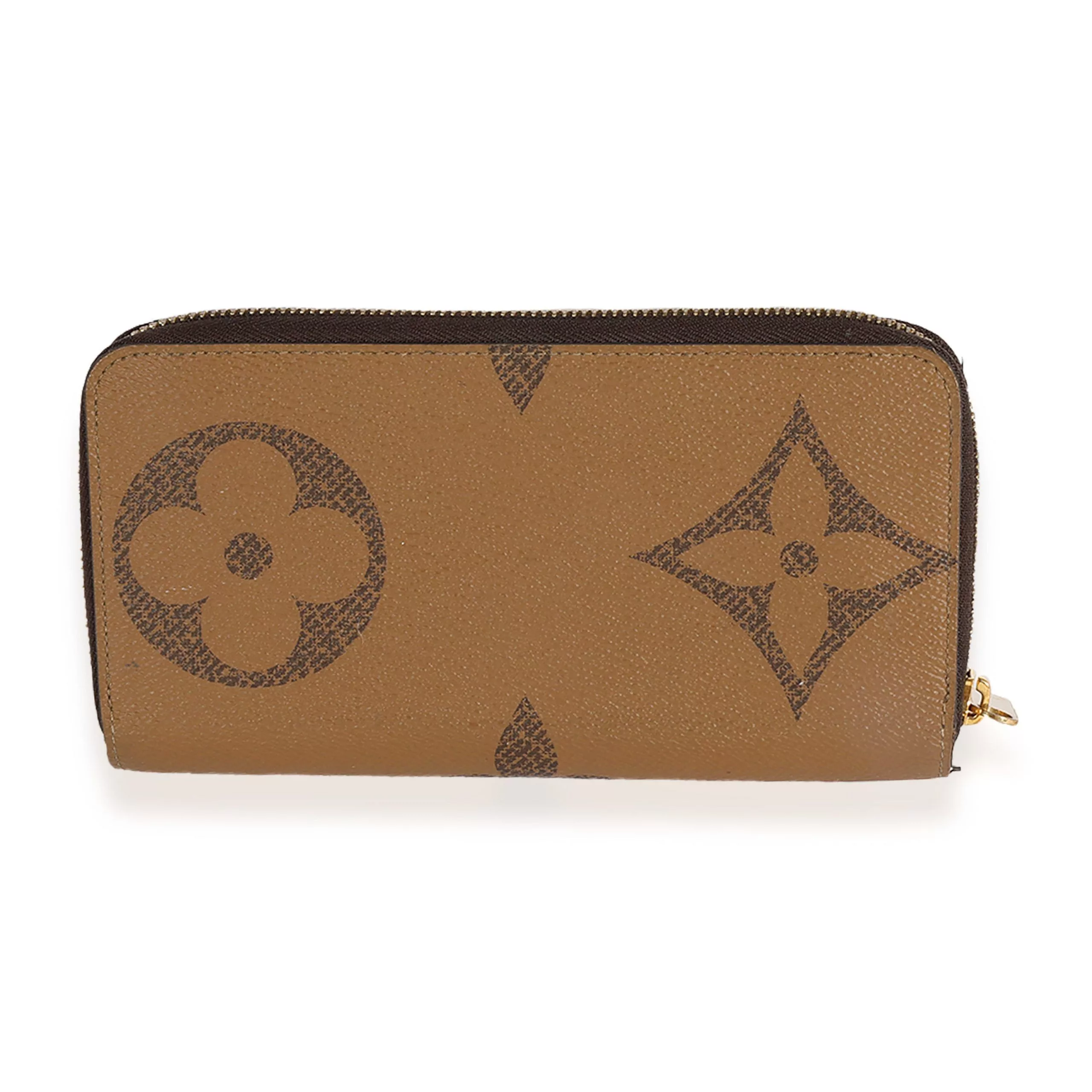 Louis Vuitton Rings Louis Vuitton Monogram Giant Zippy Wallet Brown