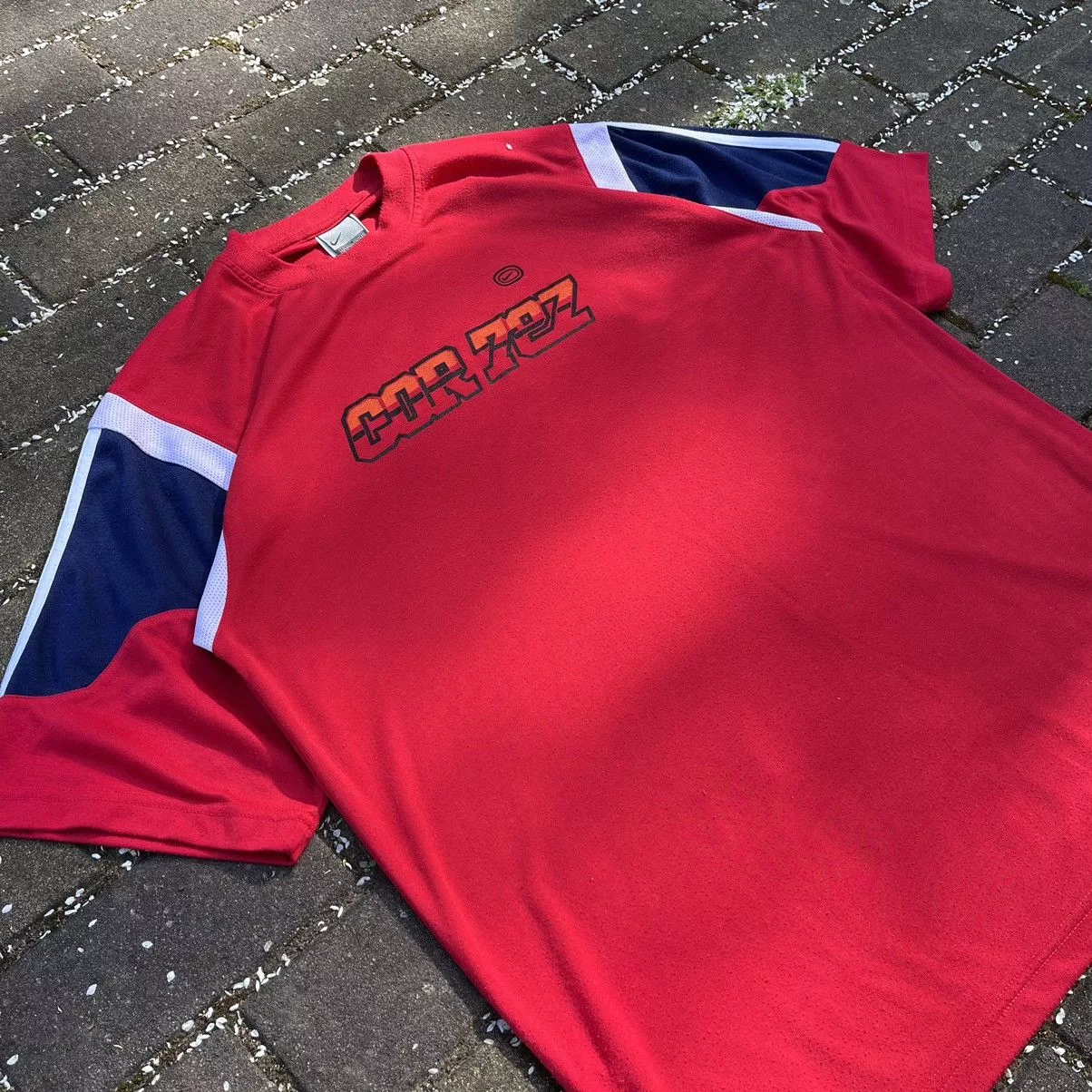 Nike Long Sleeve T Shirts Nike vintage 00s COR 72Z Red