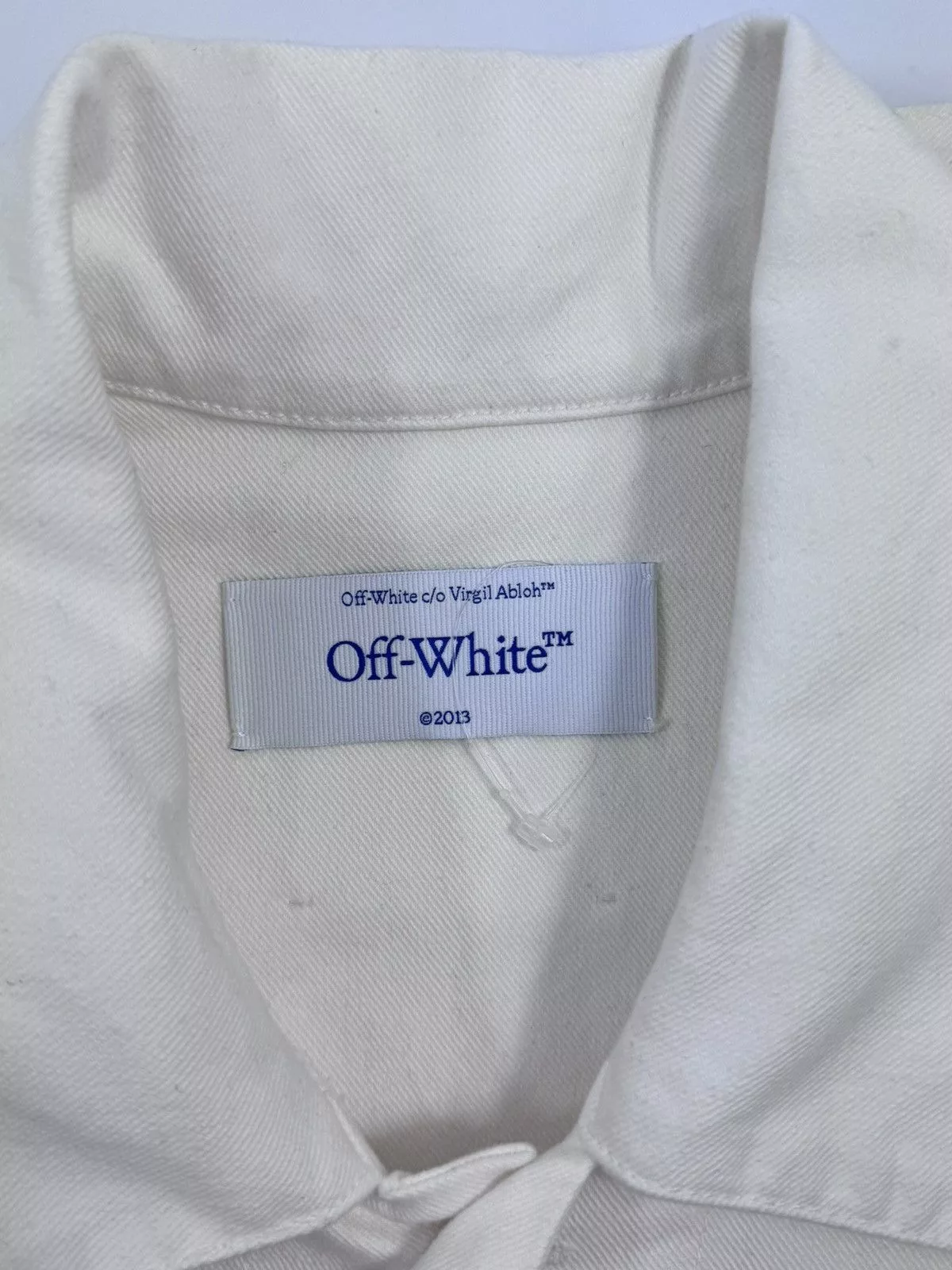 Off-White Vests Off-White OVERSIZED DENIM VEST