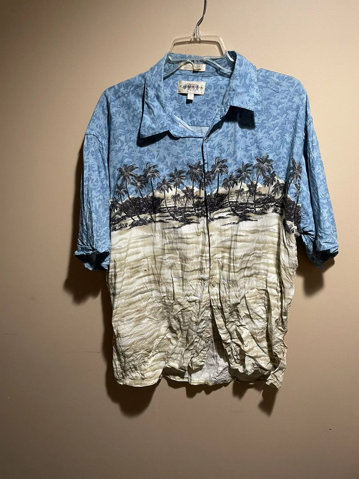 Campia Moda Shirts Button Ups Campia Moda × Vintage Campia Hawaiian camp shirt Button down short sleeve XL Multi