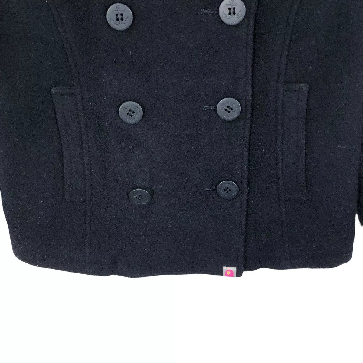 Bape Coats Apee Bape Sta Peacoat Blue