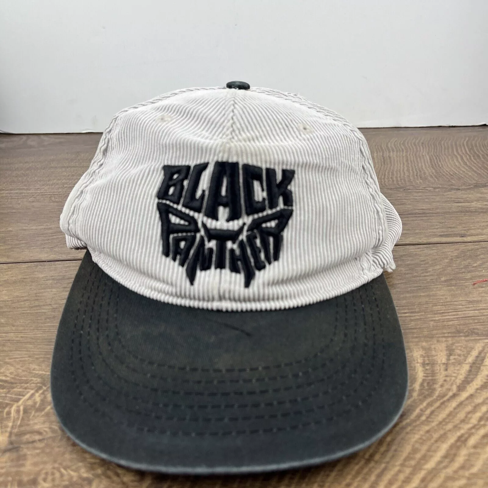 Other Hats Other Black Panther Hat Gray Hat Adjustable Adult Size Hat Gray Ca