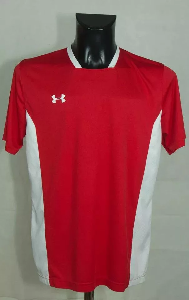 Under Armour Jerseys UNDER ARMOUR ACTIVEWEAR TOP RED SIZE L VGC