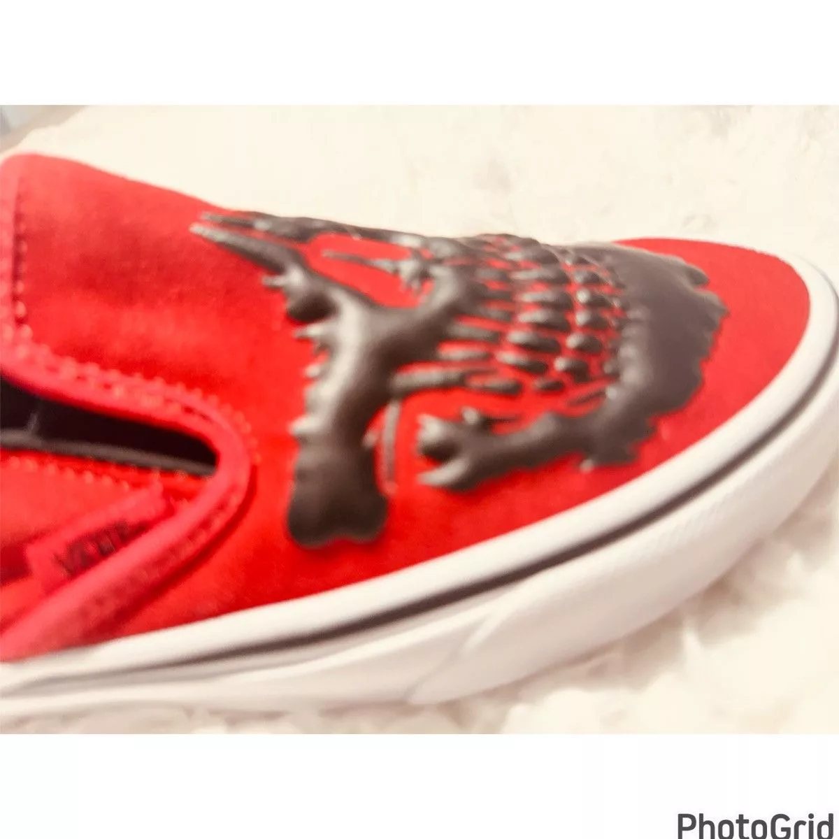 Vans Slip Ons Vans Jawbone Red