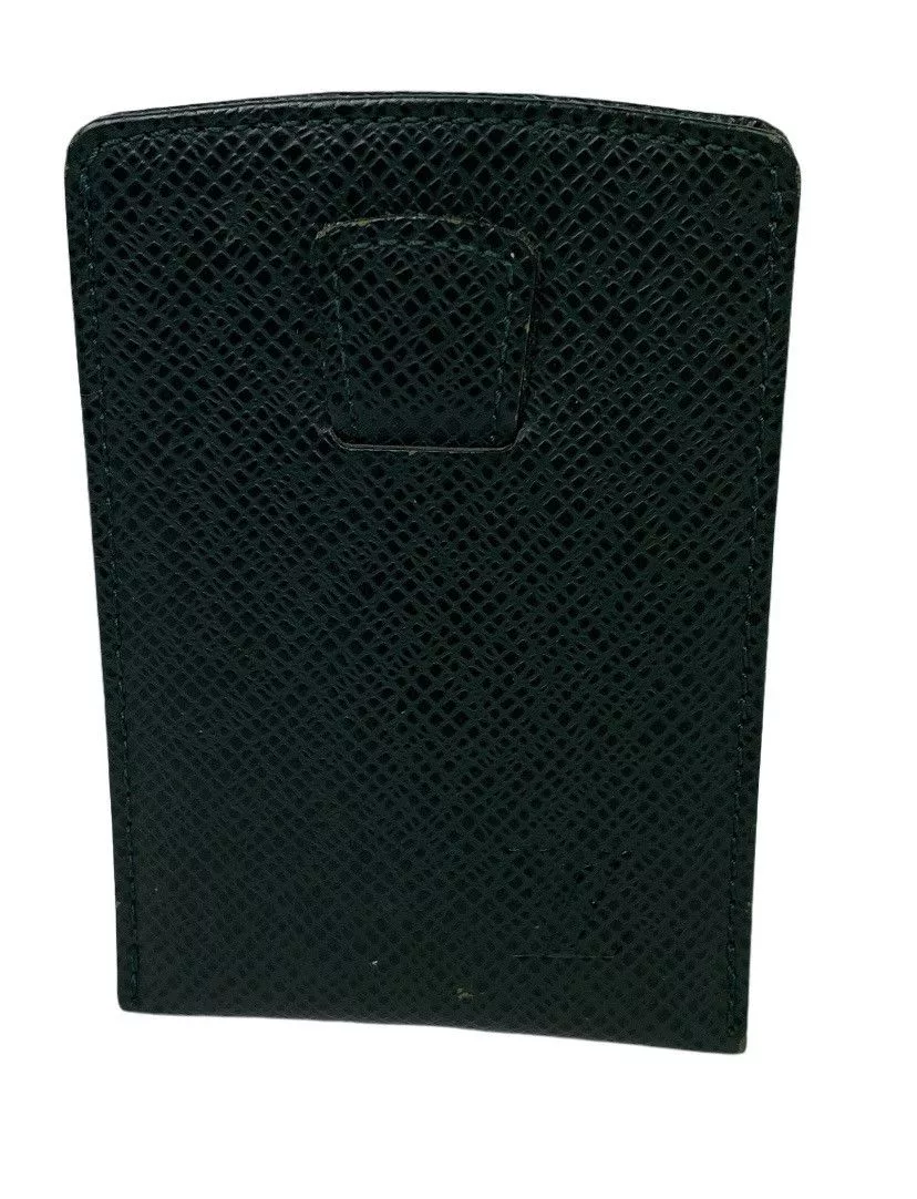Louis Vuitton Wallets Louis Vuitton Taiga Card Holder Green