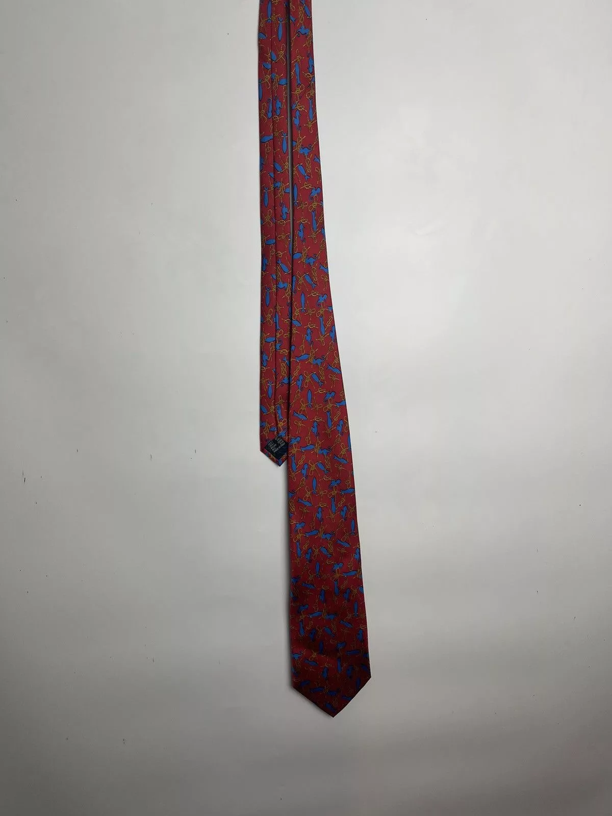 Balmain Ties Pocketsquares Balmain 100% Silk plaid pattern tie Multi Luxury