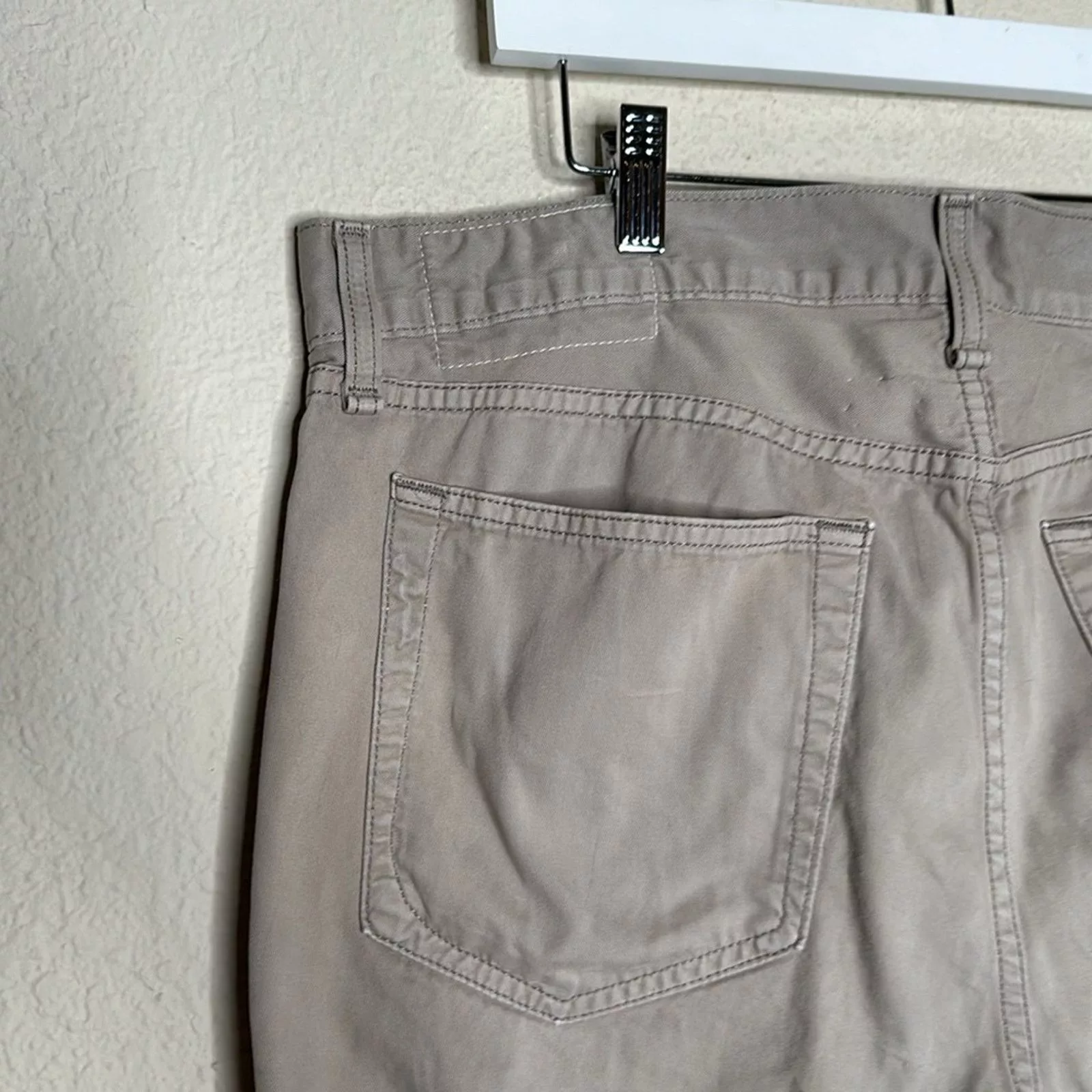Rag & Bone Casual Pants Rag & Bone Standard Issue Fit 2 Slim Leg Pants Stone Size 36 Brown