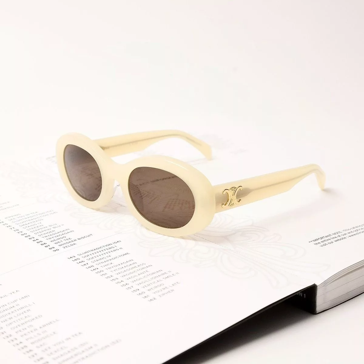 Celine Sunglasses CELINE CL40194U SUNGLASSES Beige