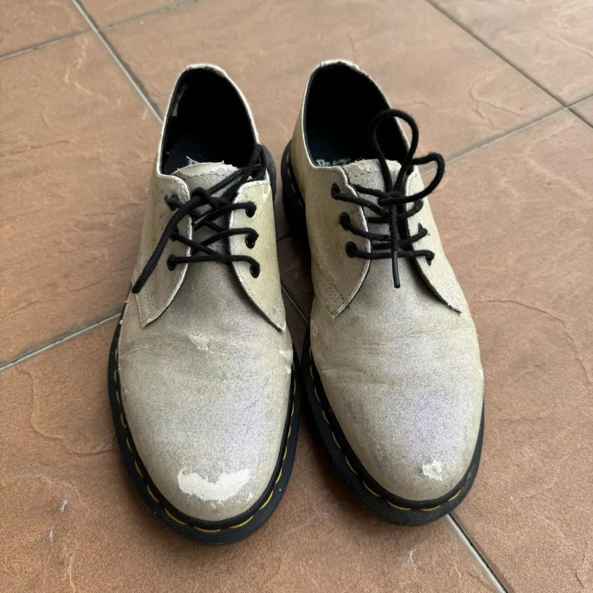 Dr. Martens Boots Dr. Martens Dr.Martens Glitter 1461 Silver